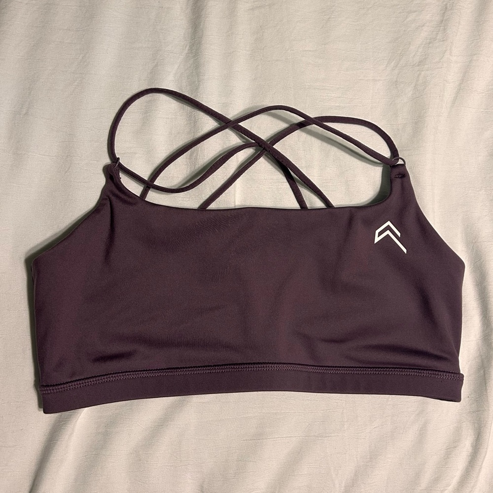 Oner Active Everyday Cross Over Bralette - Vintage Purple Sz M